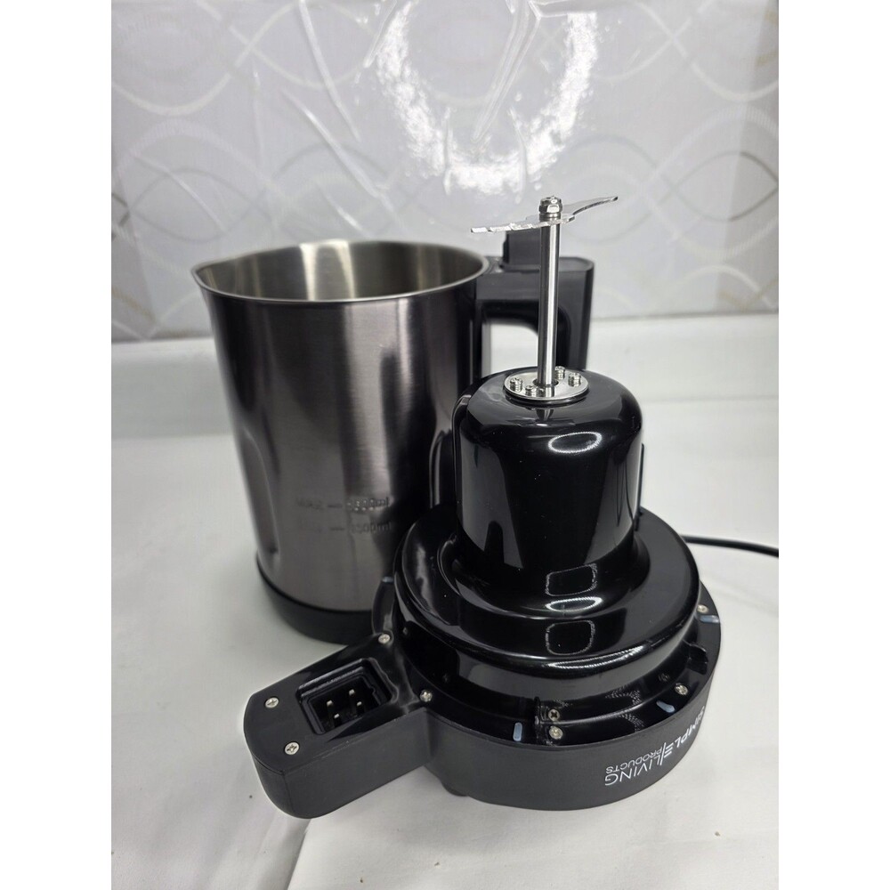 Simple Living Products 7-in-1 Soup Maker 1.6L | Soy, Almond, Nut, Vegan Milk